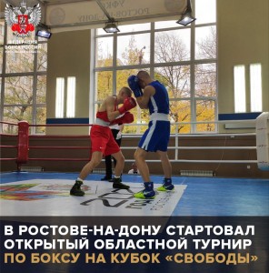 В Ростове-на-Дону стартовал Открытый областной турнир по боксу на Кубок «Свободы»