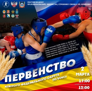В Ростове-на-Дону пройдет Первенство Южного Федерального округа по боксу